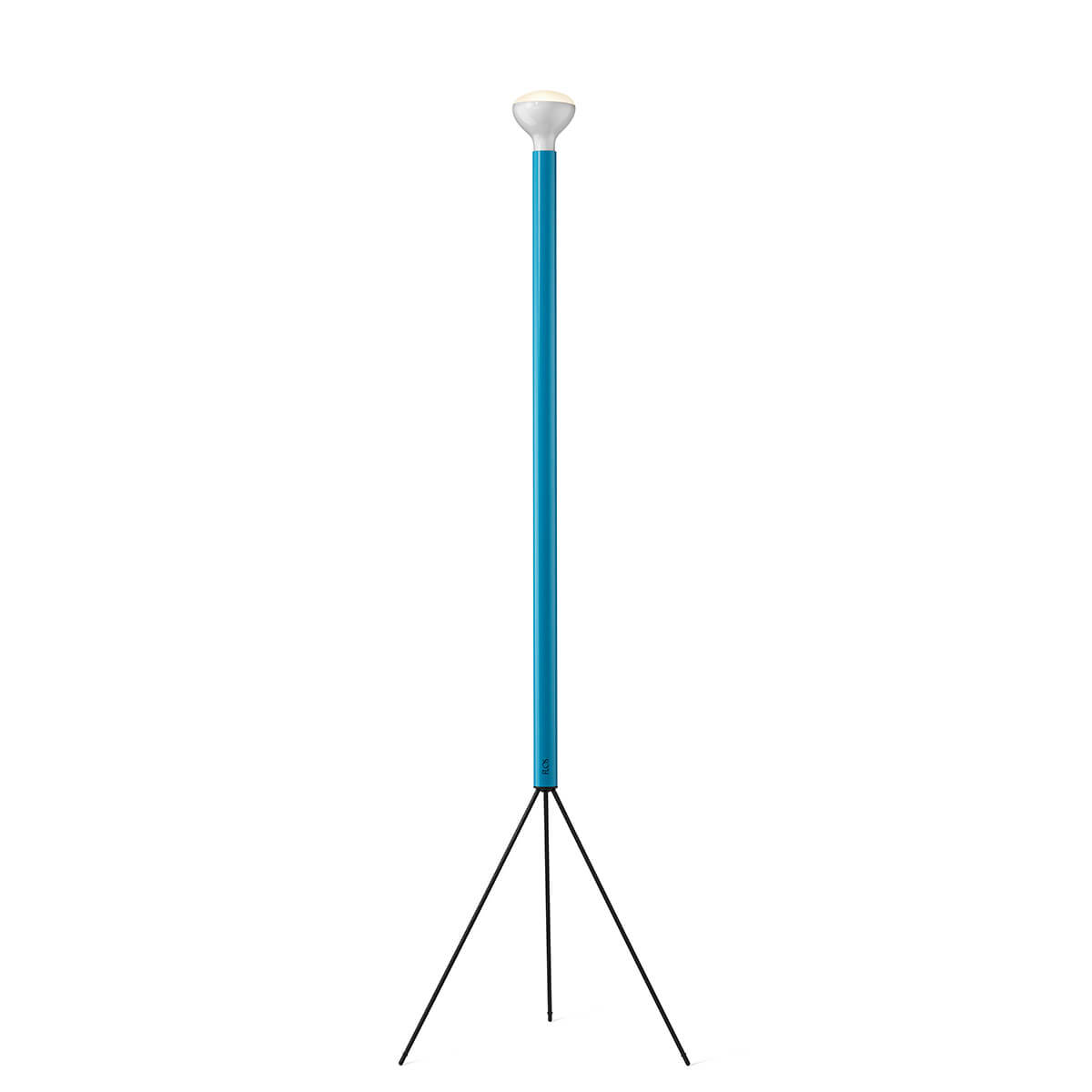 Flos Luminator Stehleuchte, azurblau (eingeschaltet) (Leuchtmittel nicht inbegriffen)