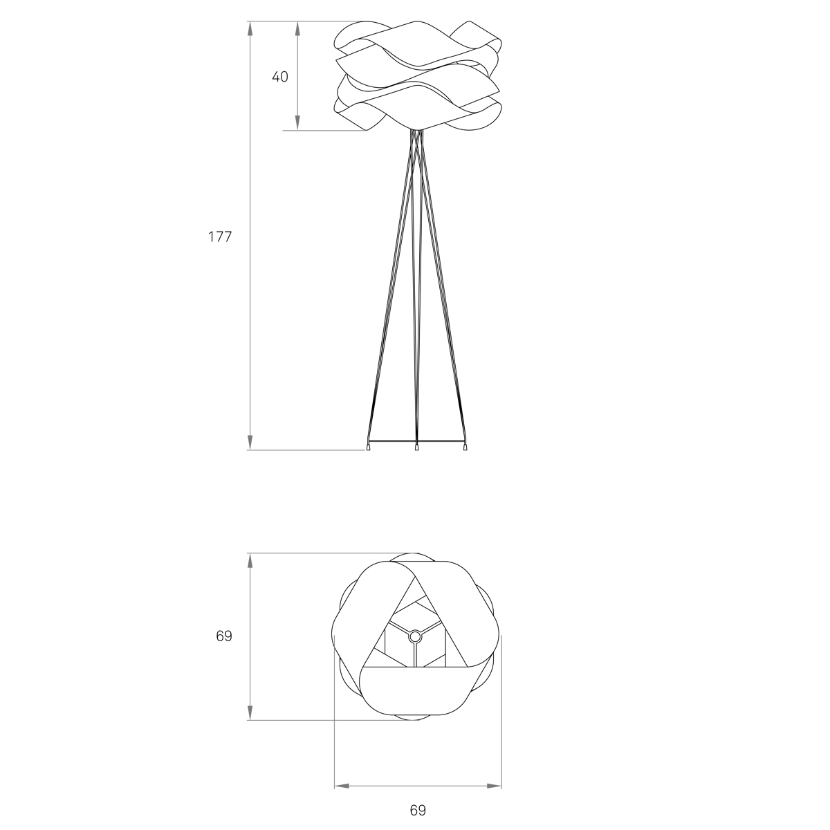 LZF Lamps Link Stehleuchte