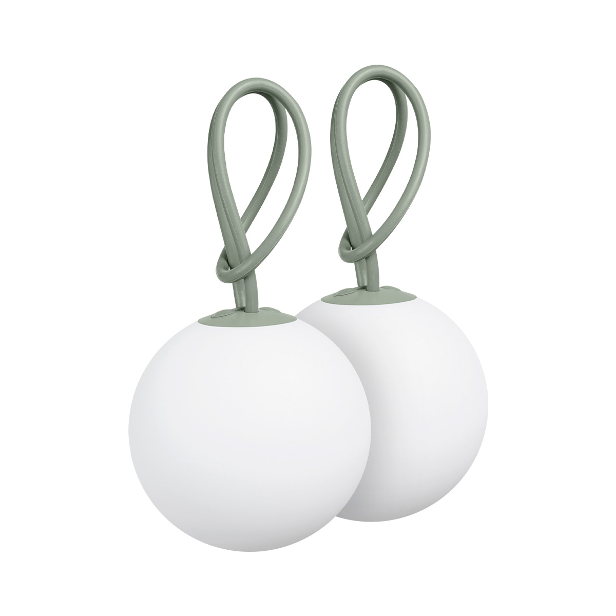 Fatboy Bolleke LED Akku-Pendelleuchte, Duo Pack, Sage (salbeigrün)