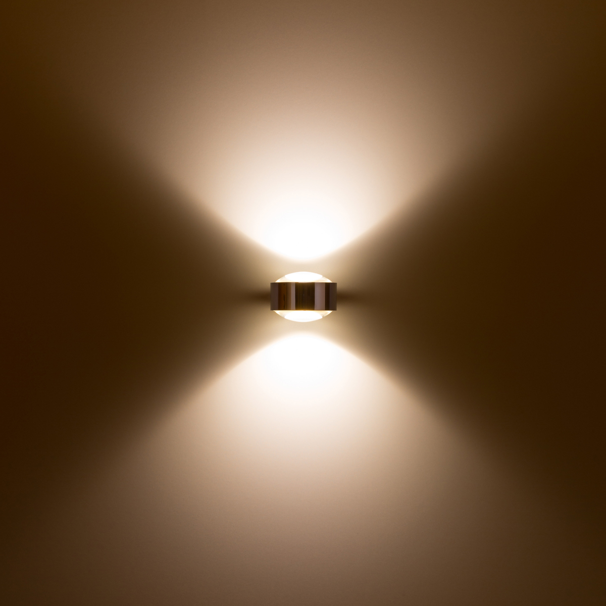 Top Light Puk Maxx LED Wall Wandleuchte, mit Puk Maxx Linsen satiniert