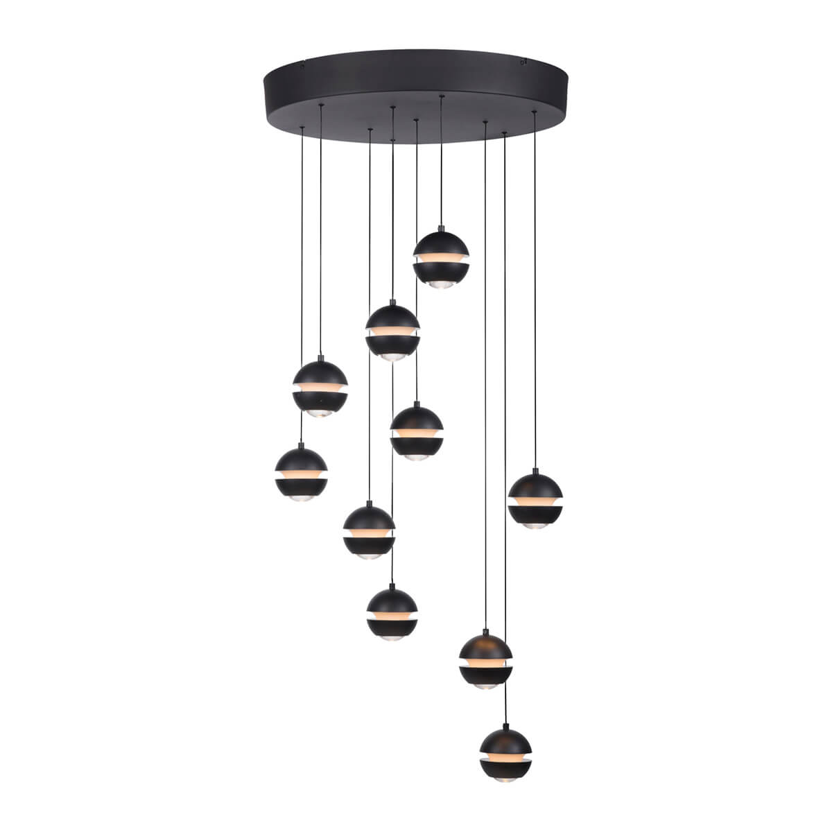 Lini LED Pendelleuchte, 10-flg.