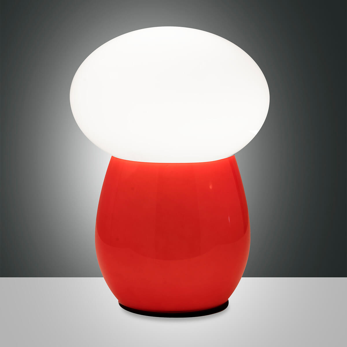 Fabas Luce Freddy Tischleuchte, rot