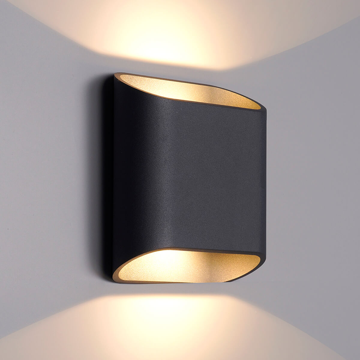 LCD Außenleuchten 5175/5176 Up & Down LED Wandleuchte, graphit