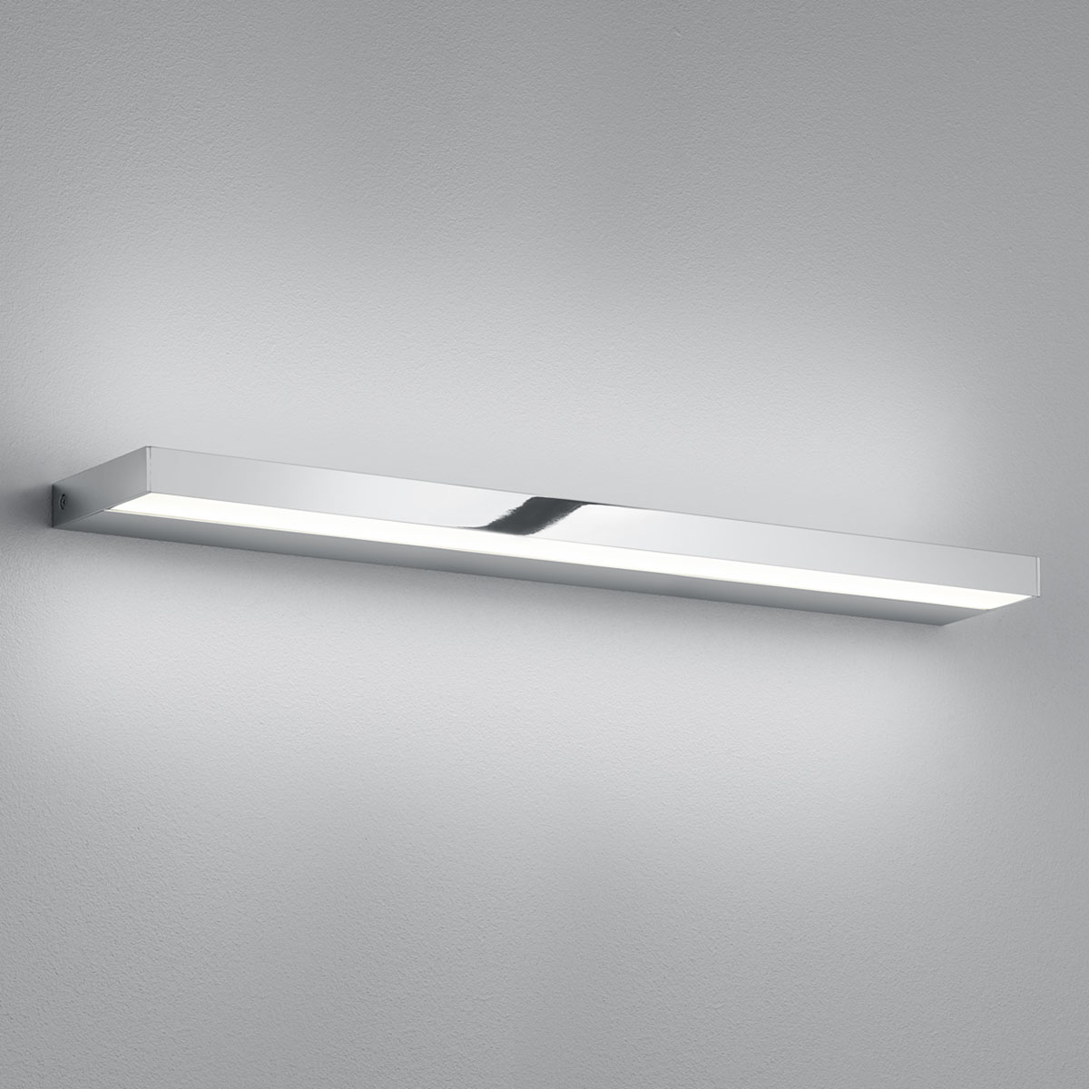 Helestra Slate LED Wand- / Spiegelleuchte, Länge: 60 cm, Chrom