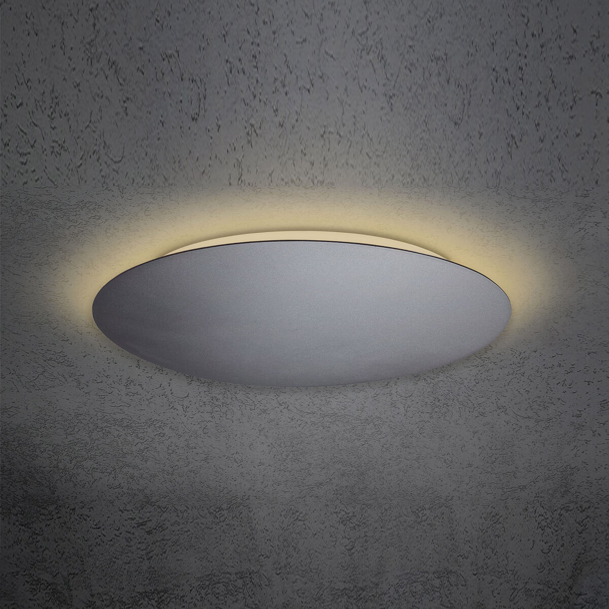 Escale Blade LED Wand- / Deckenleuchte, Ø: 79 cm, mit Casambi-Modul, anthrazit