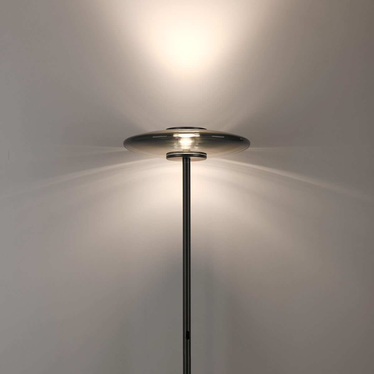 Neuhaus PURE Vitrum LED Stehleuchte, grau
