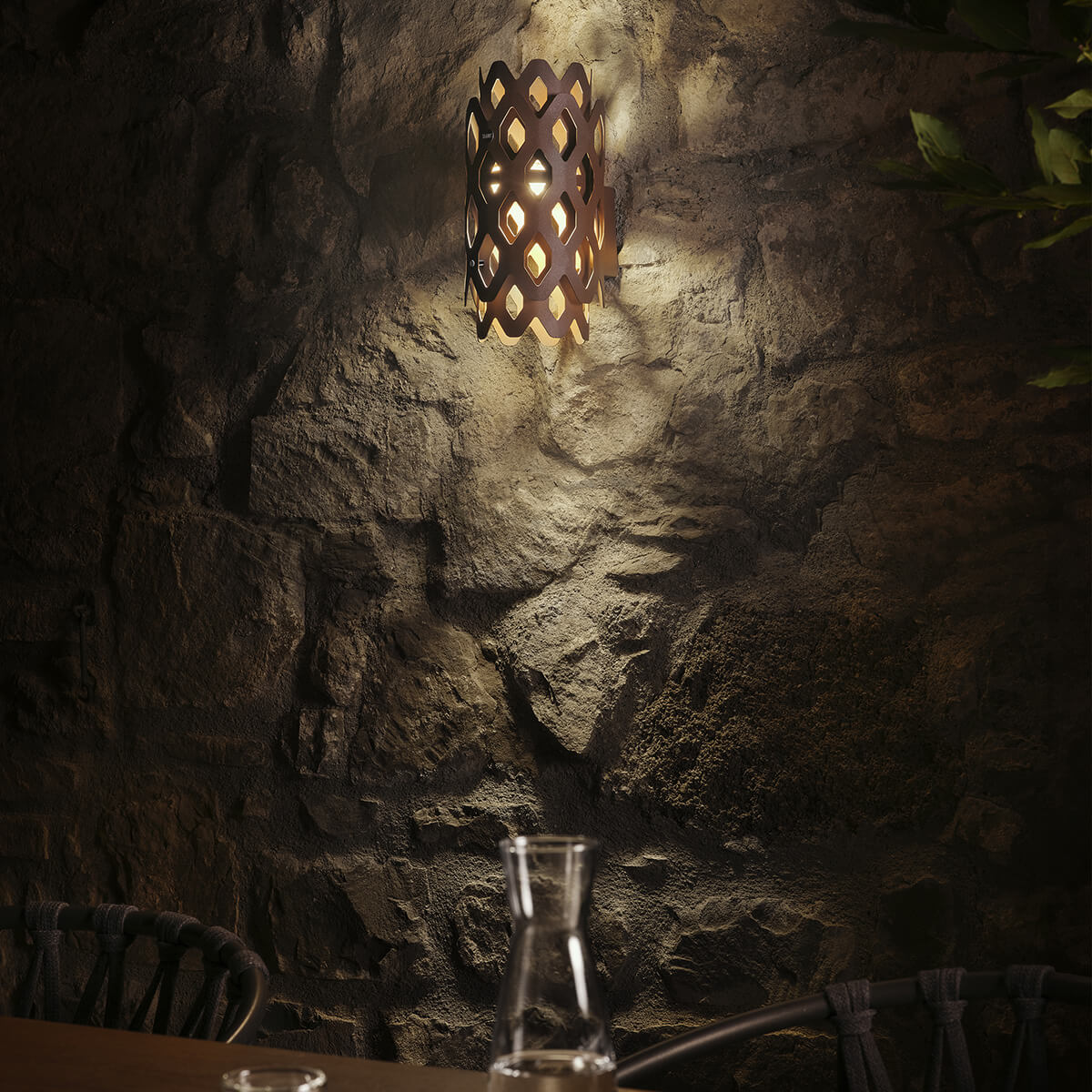 Charlotte Outdoor Applique LED Wandleuchte
