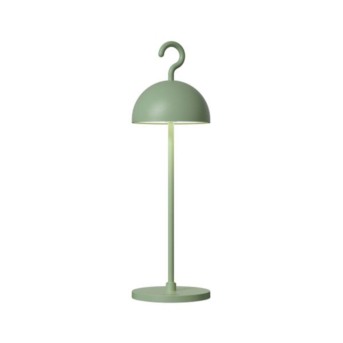 Sompex Hook LED Akkutisch- / Pendelleuchte, olivgrün