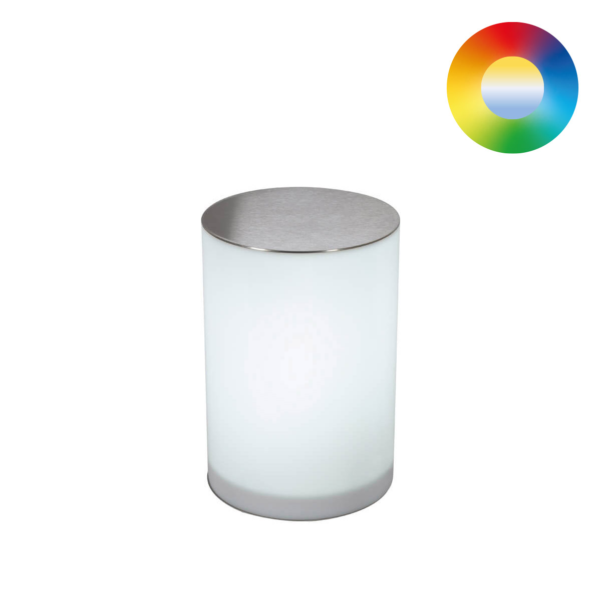 Epstein-Design Apollo RGBCCT-LED Stehleuchte / Lichtsäule, Höhe: 31 cm, weiß
