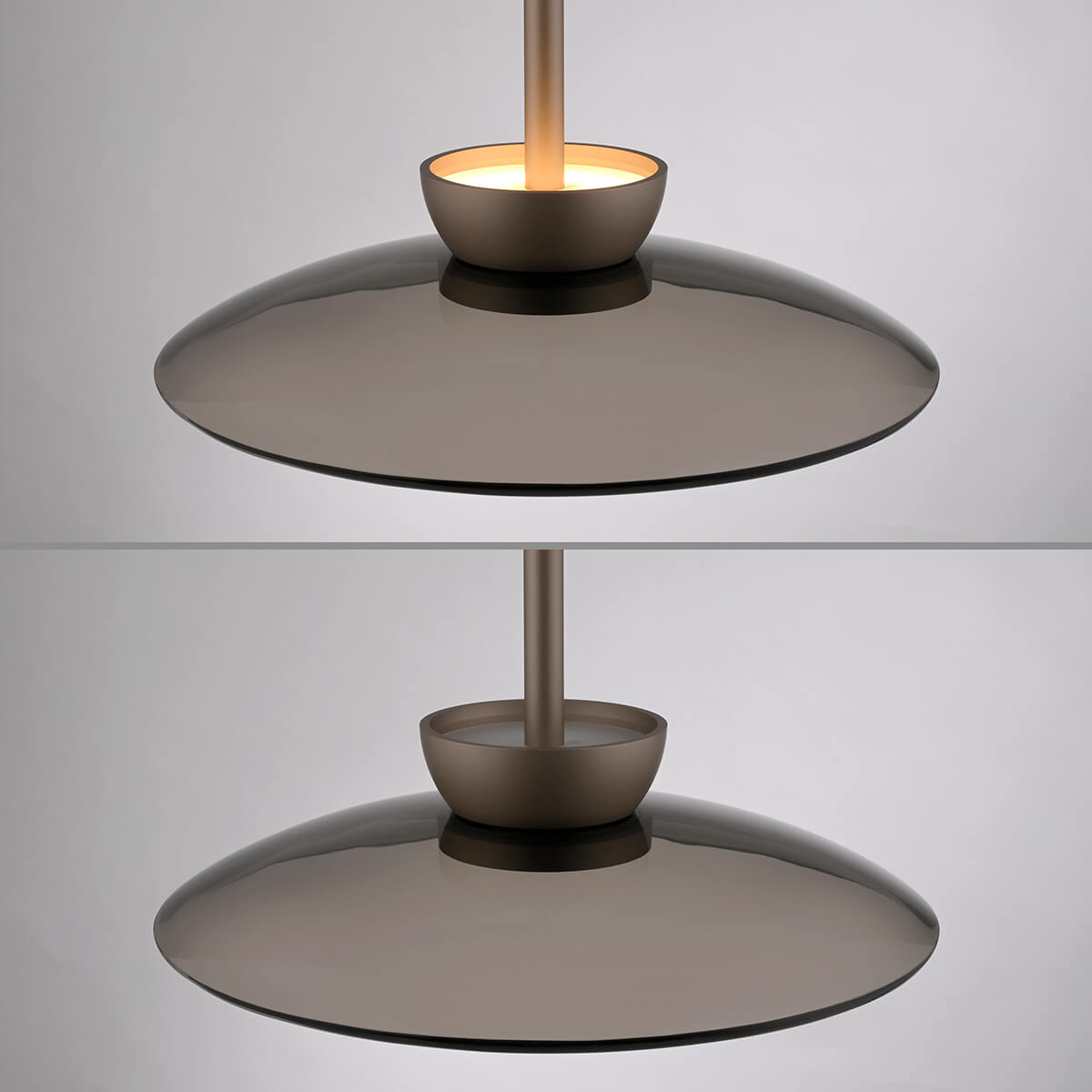 Neuhaus PURE Moon LED Pendelleuchte, Bronze