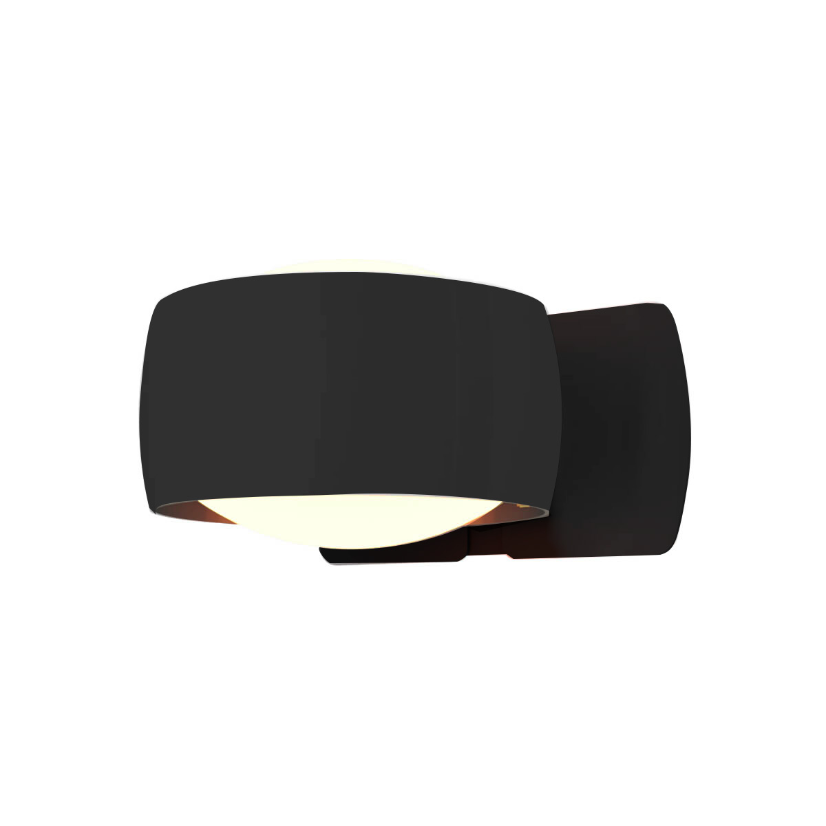 Oligo Grace LED Wandeinbauleuchte, Tunable White, schwarz matt