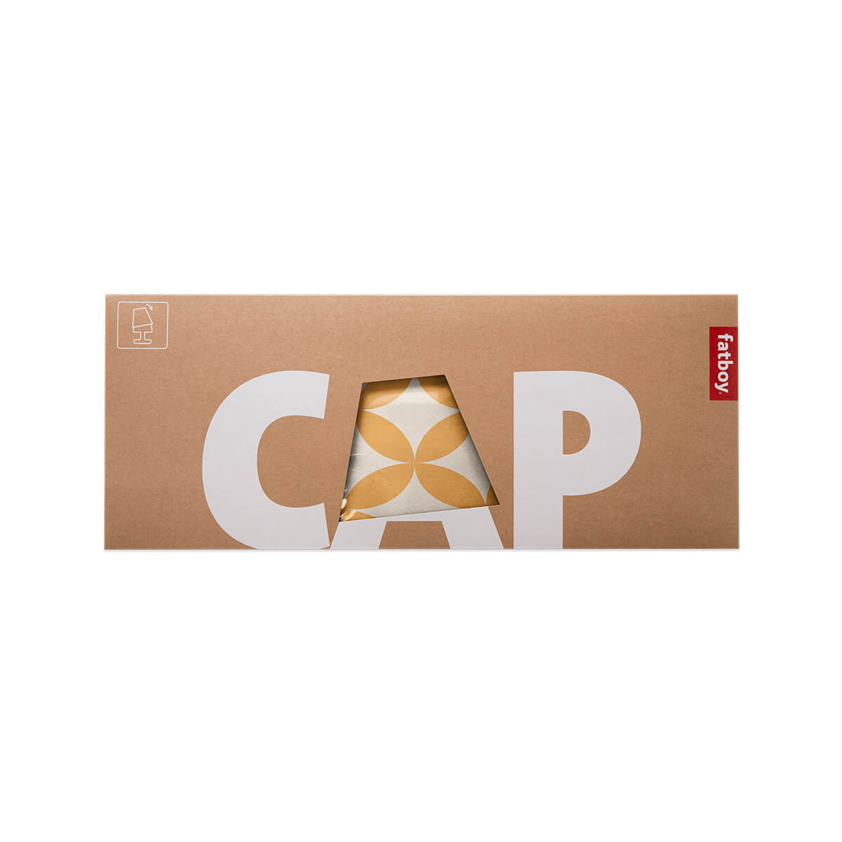 Fatboy Cooper Cappie Shabby Disco für Edison the Petit, orange, Verpackung