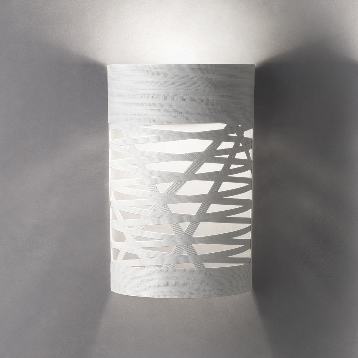 Foscarini Tress Piccola Parete, bianco (weiß)
