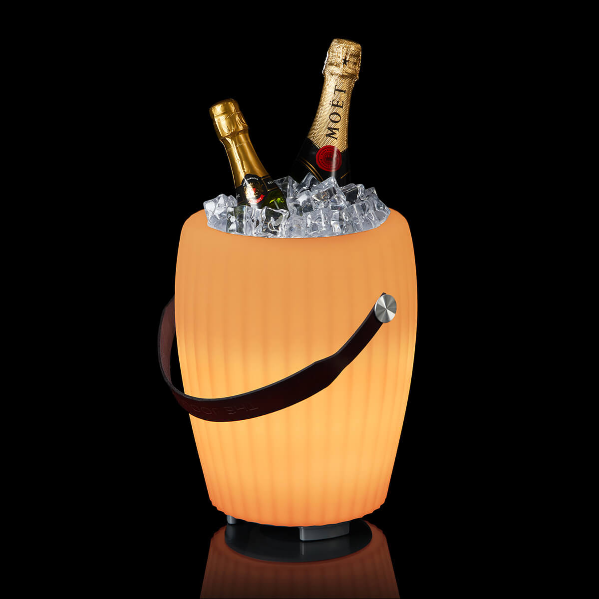 Joouls The Joouly Bowl M LED Akkuleuchte, Bluetooth Lautsprecher & Weinkühler, weiß, Farblichtfunktion