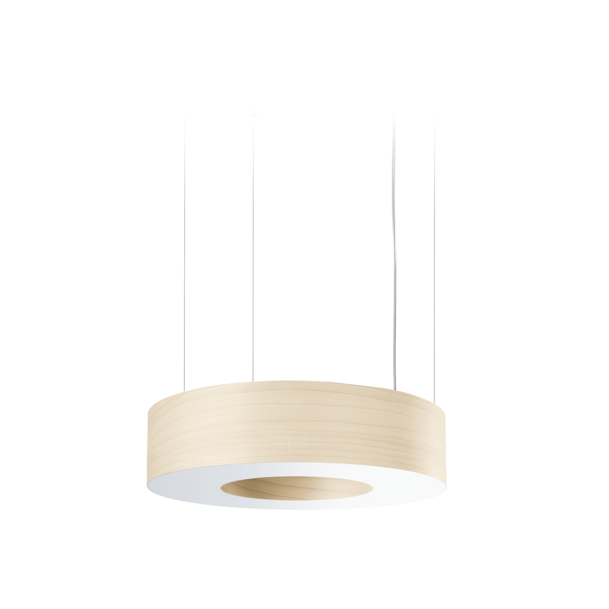 LZF Lamps Saturnia Small LED Pendelleuchte, elfenbeinweiß