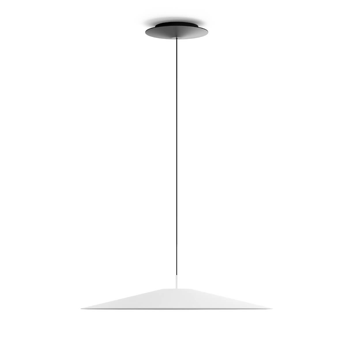 Luceplan Koinè LED Sospensione, Ø: 55 cm, weiß matt