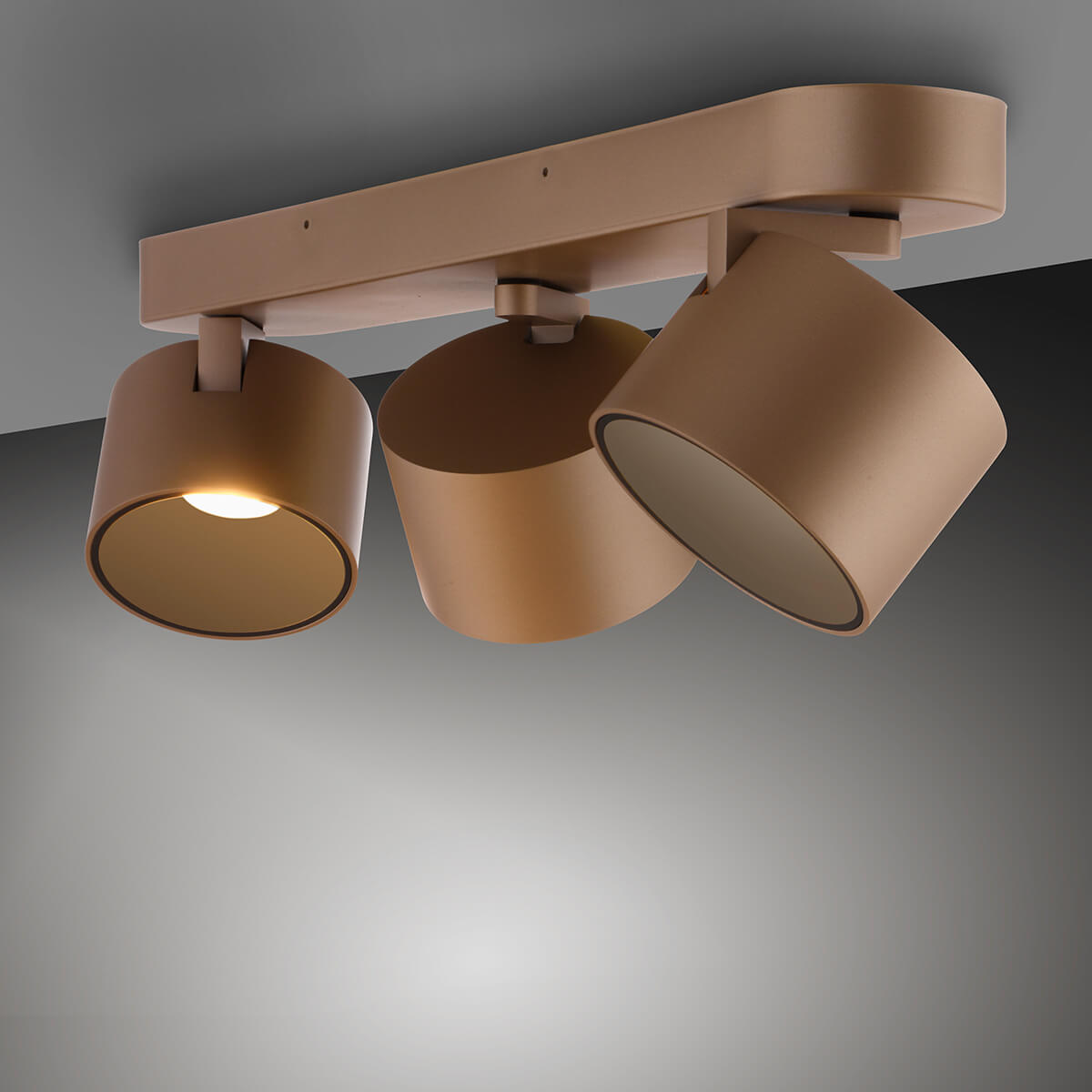 PURE Cup LED Deckenleuchte, 3-flg.
