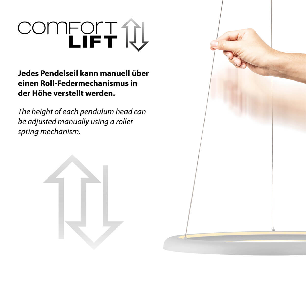 Quillo LED Pendelleuchte