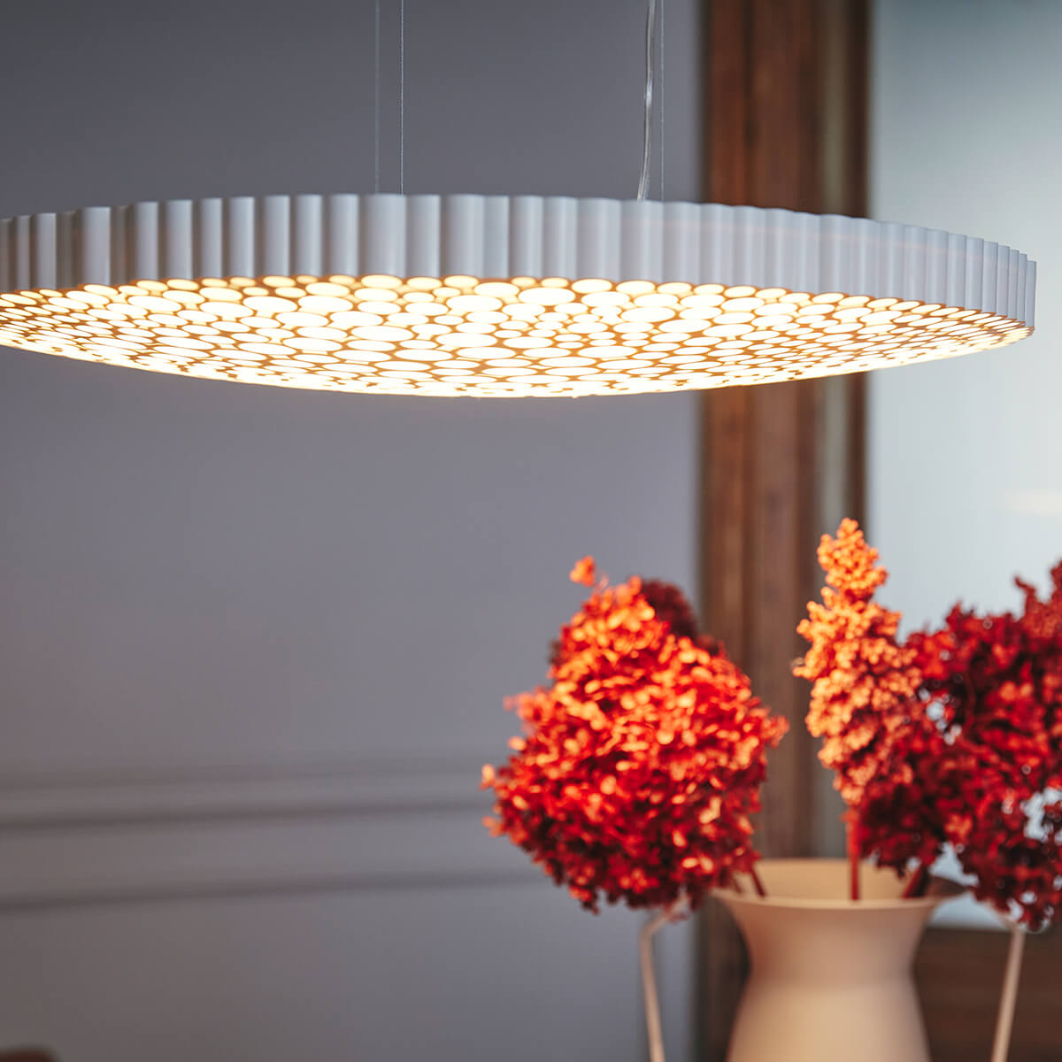 Artemide Design Calipso LED Sospensione, weiß