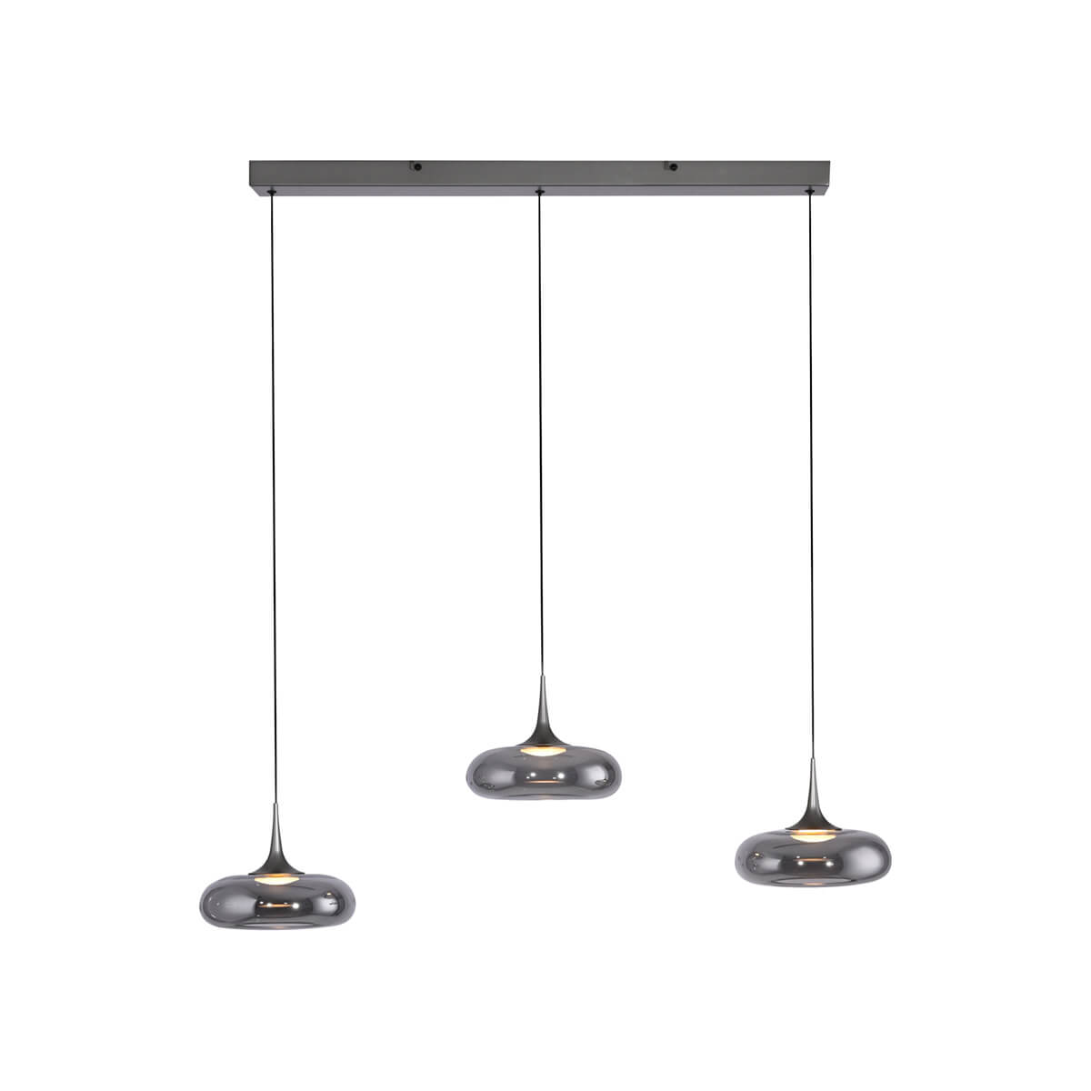 Posh LED Pendelleuchte, 3-flg.