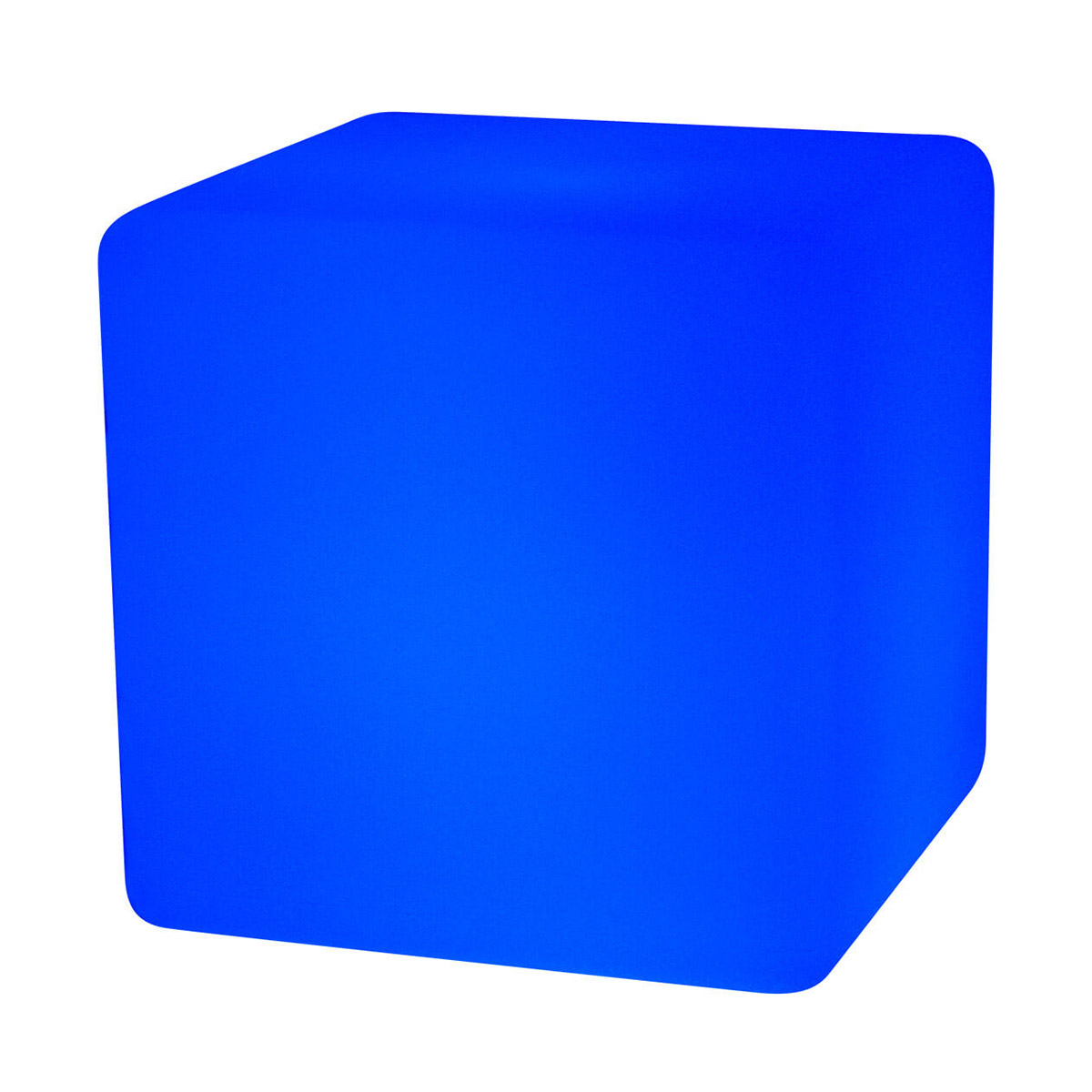 Epstein-Design Würfel RGB-LED Akkuleuchte, 45 cm, weiß