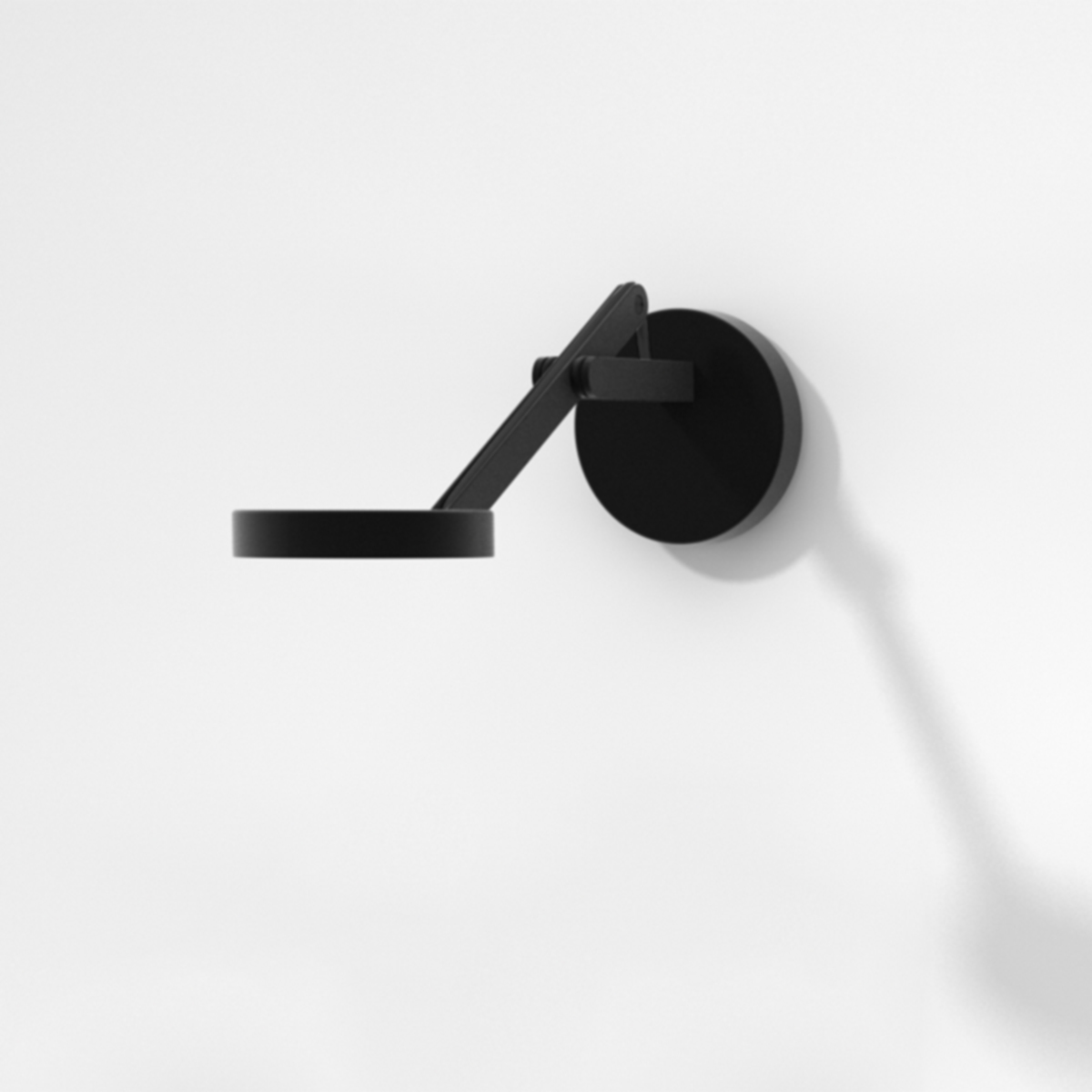 Rotaliana String W0 LED Wandleuchte mit Verstellband: schwarz, schwarz matt