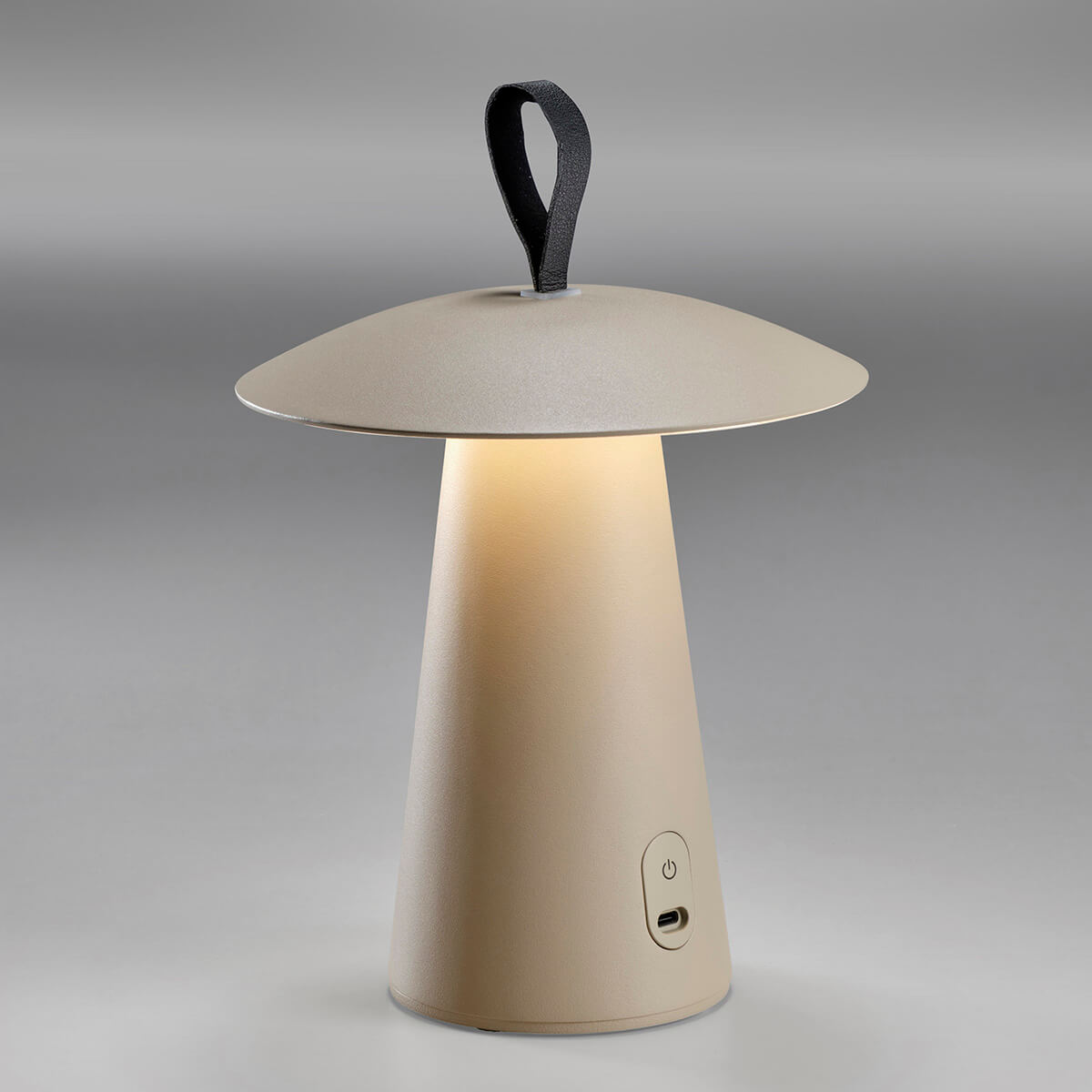 LupiaLicht Buddy LED Akkuleuchte, sand