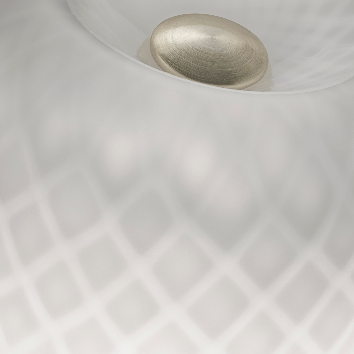 Foscarini Lumiere 30th Grande Tavolo, champagner / pastilles (Rautenmuster)