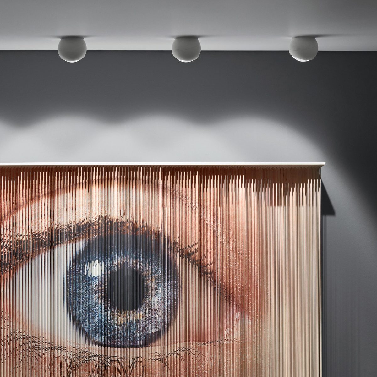 Occhio io giro Volt C LED Deckenstrahler, weiß matt