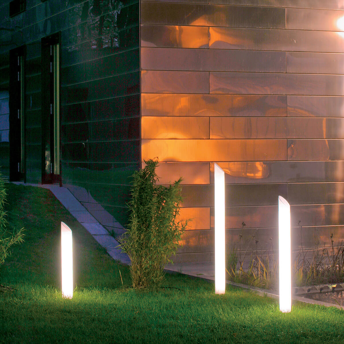 Epstein Light Star LED Stehleuchte / Lichtsäule, Höhe: 52. 80 und 140 cm, weiß