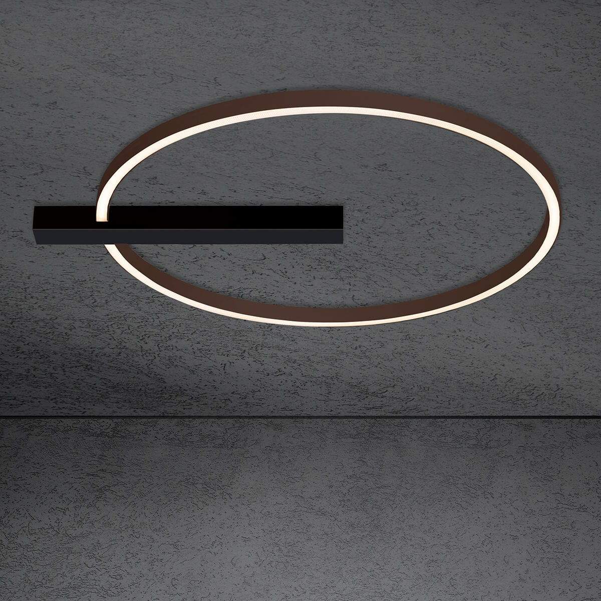 schwarz / Bronze eloxal