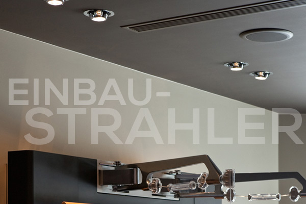 Kategoriebanner Einbaustrahler Kategoriebanner Einbaustrahler