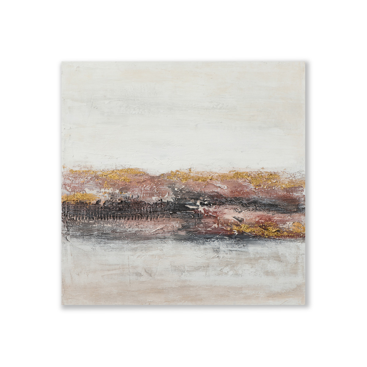 ImageLand Gemälde Abstrakt in Nude und Rosa I, 60 x 60 cm, Acryl auf Leinwand Gemälde Abstrakt in Nude und Rosa I, 60 x 60 cm