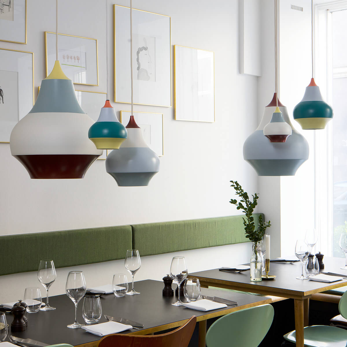 Louis Poulsen Cirque Pendelleuchte, verschiedene Ausführungen