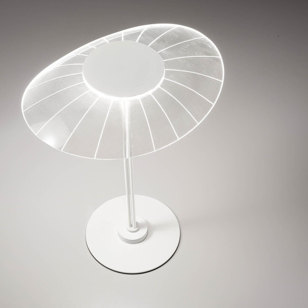Fabas Luce Vela LED Tischleuchte, weiß