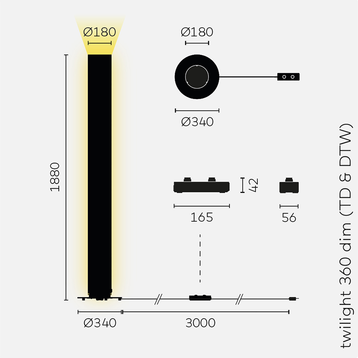 Twilight 360 LED Stehleuchte