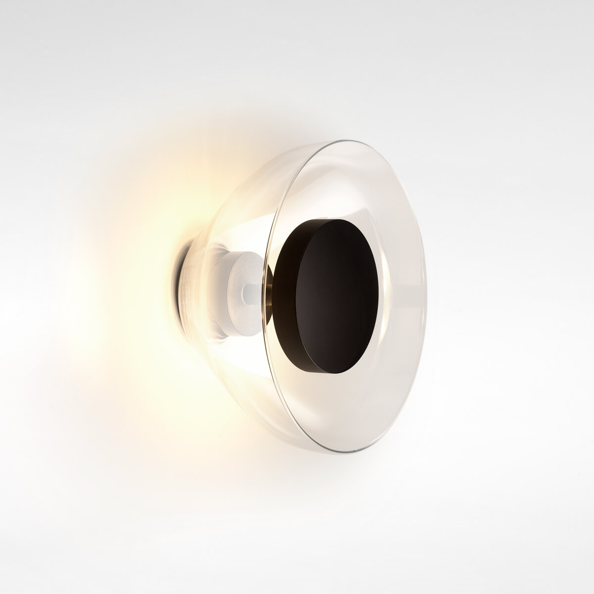 Marset Aura LED Wandleuchte, transparent