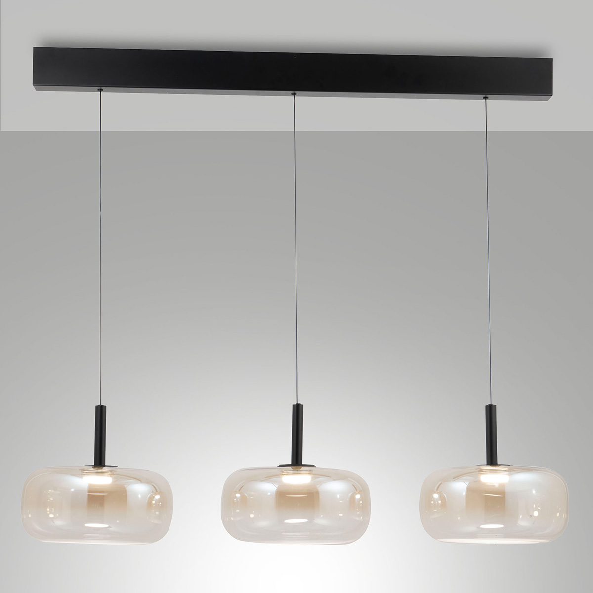 Devero LED Pendelleuchte, 3-flg.