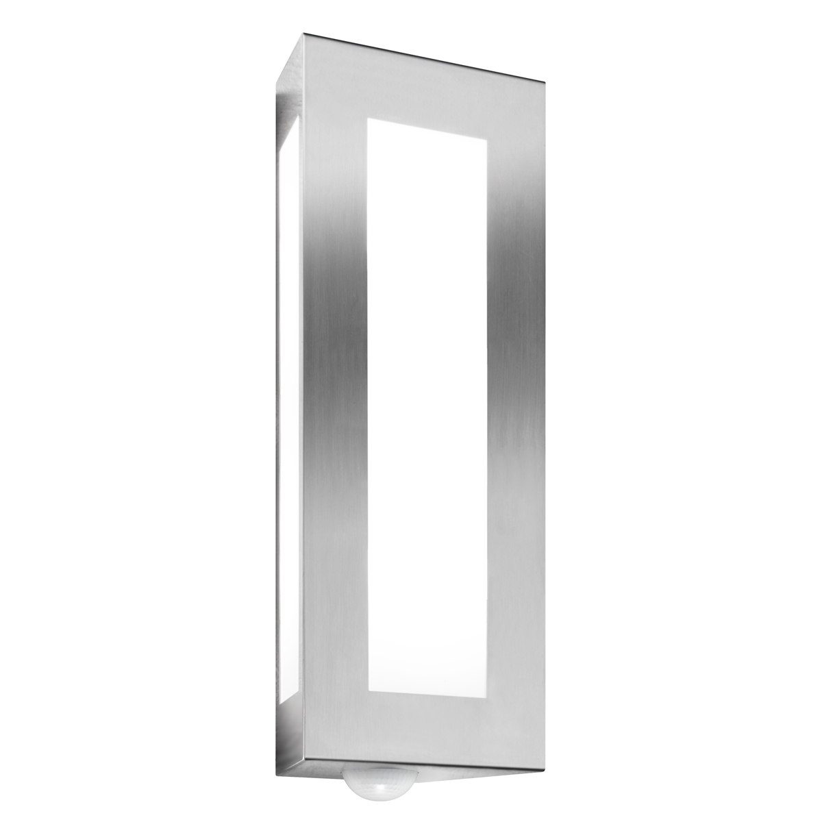 CMD Leuchten 21/36 Wandleuchte, Edelstahl, mit Bewegungsmelder