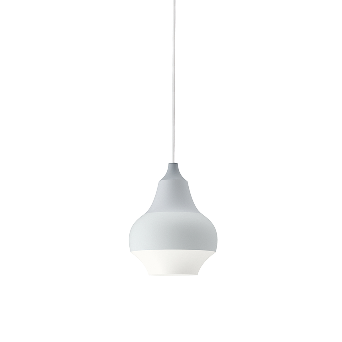 Louis Poulsen Cirque Pendelleuchte, Ø: 15 cm, grau