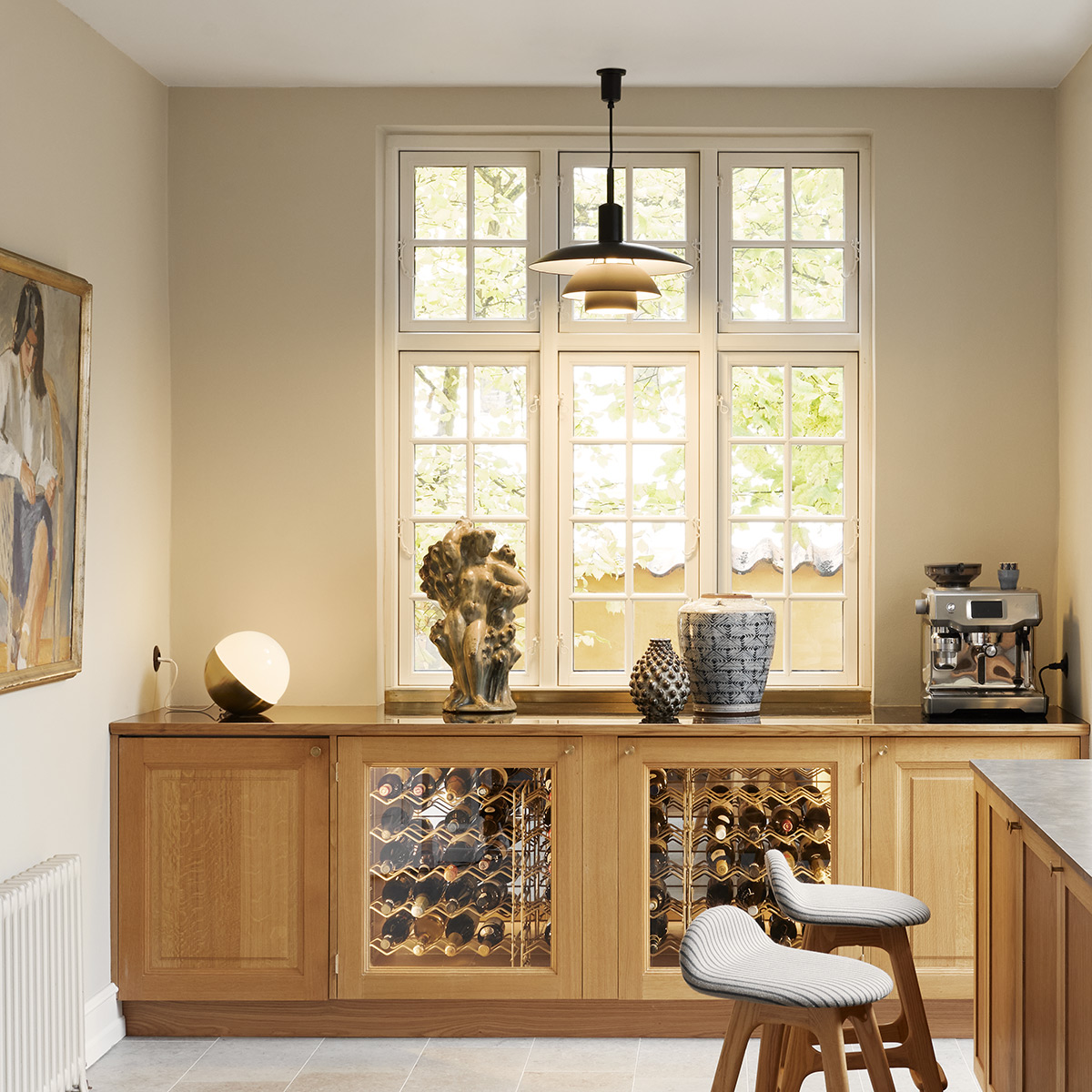 Louis Poulsen PH 5/5 Pendelleuchte, Metall schwarz