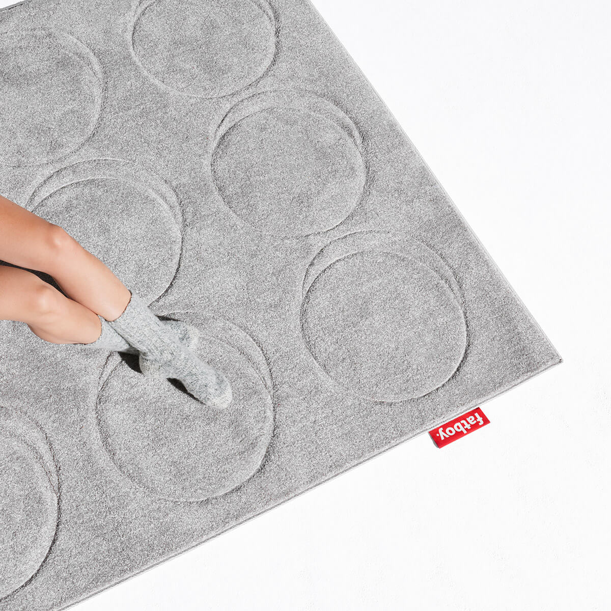 Fatboy Dot Carpet Teppich, Cloudy Grey (grau)