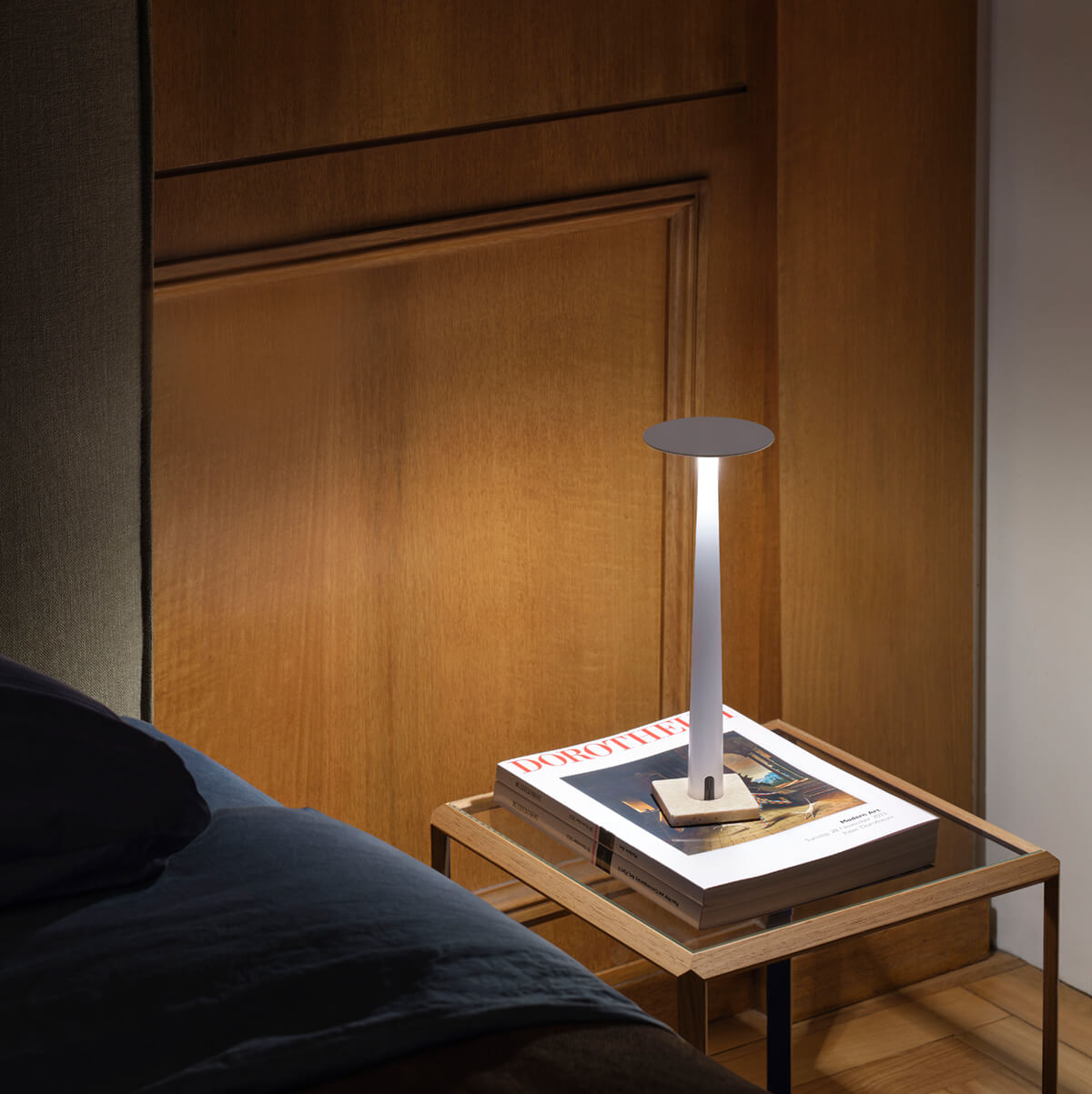 Portofino Marble LED Akkuleuchte
