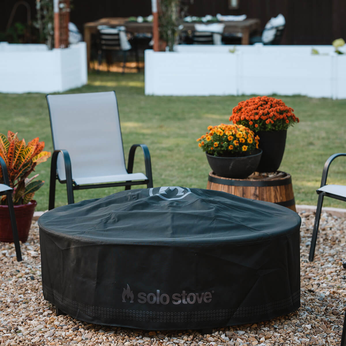 Solo Stove Surround Feuerschalentisch Schutzabdeckung, large, für Yukon