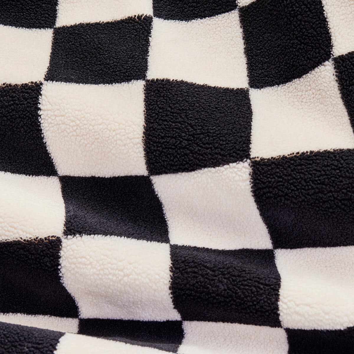 Fatboy Original Slim Teddy Chess Sitzsack, schwarz-ecru