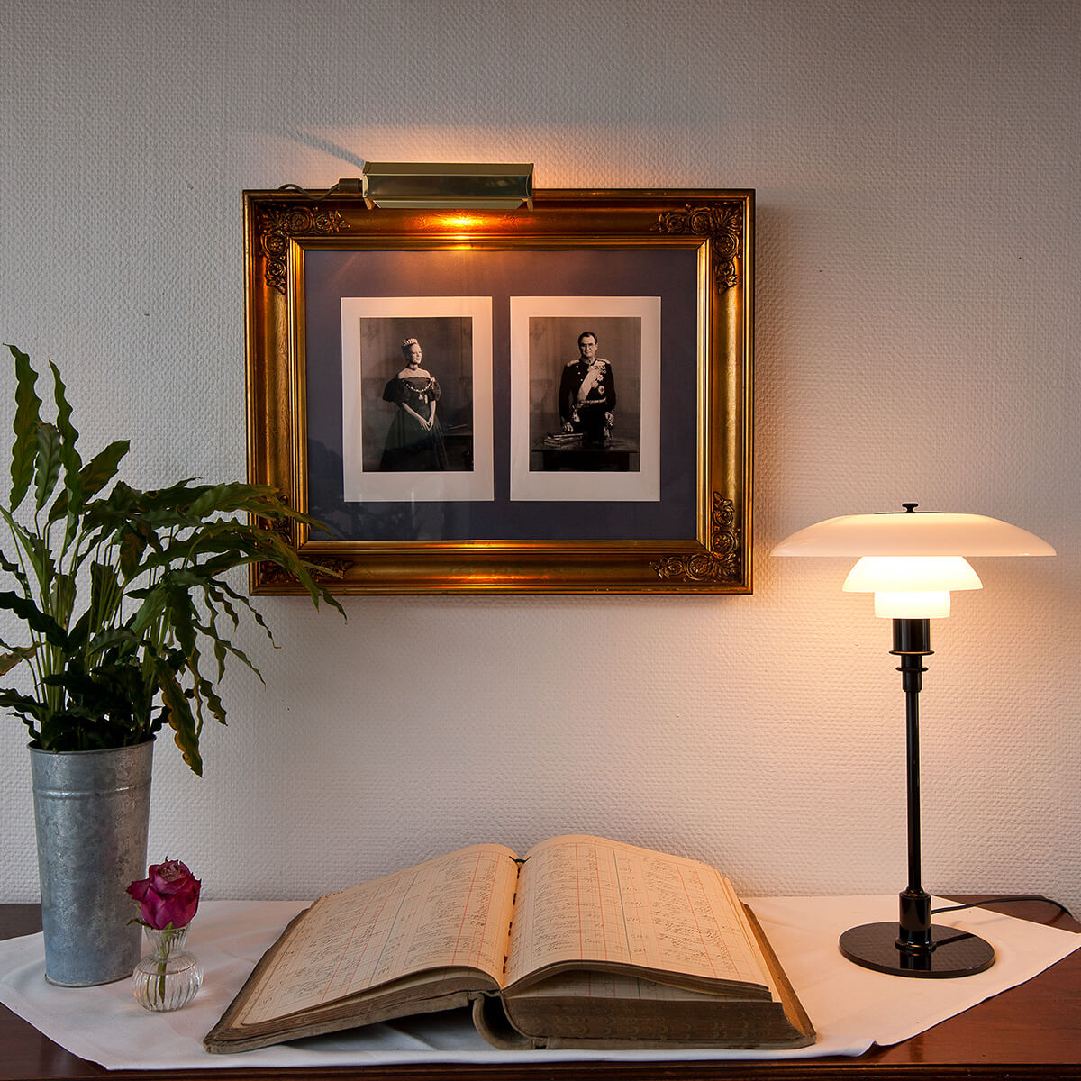 Louis Poulsen PH 3/2 Tischleuchte, schwarz metallisiert