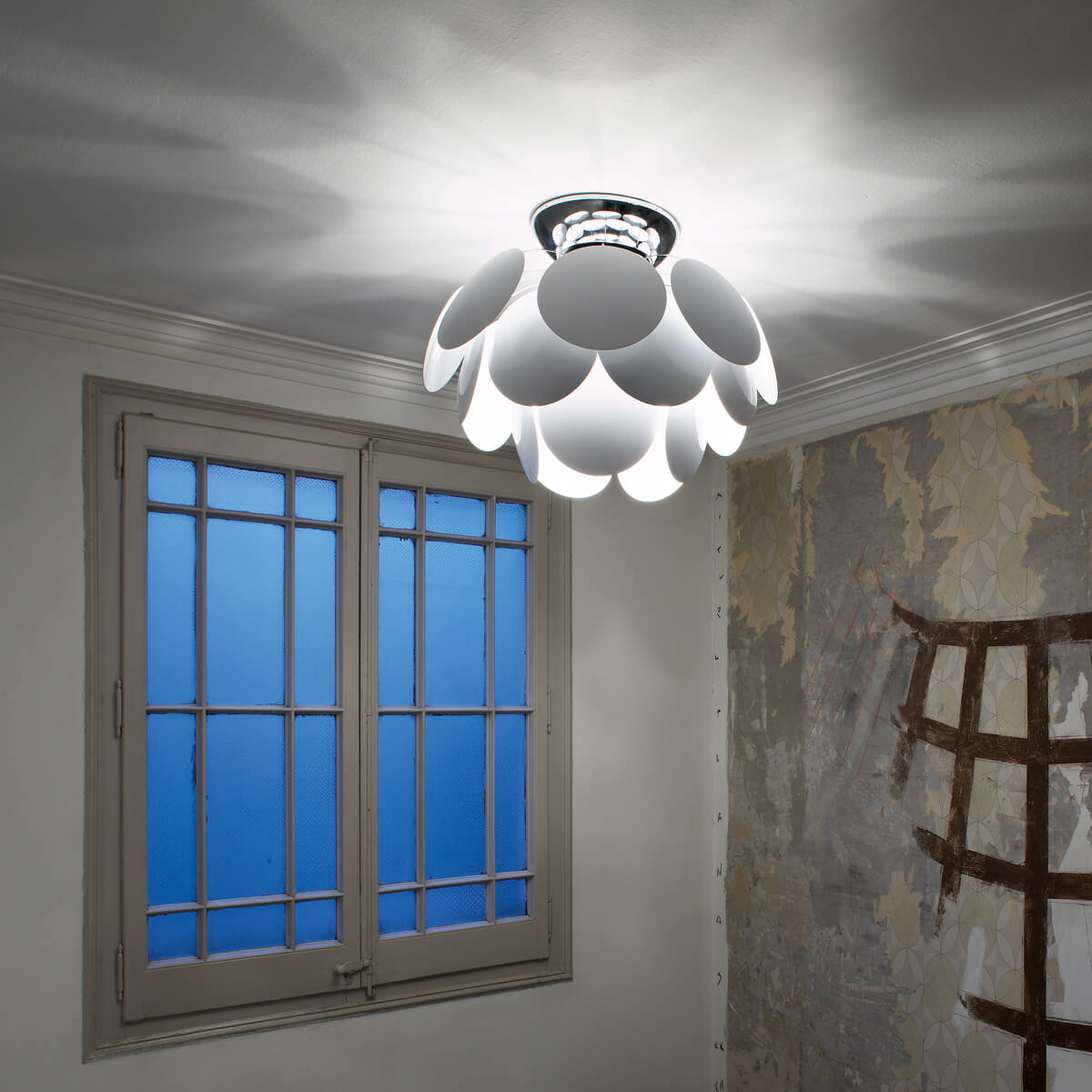 Marset Discocó C68 Deckenleuchte, weiß