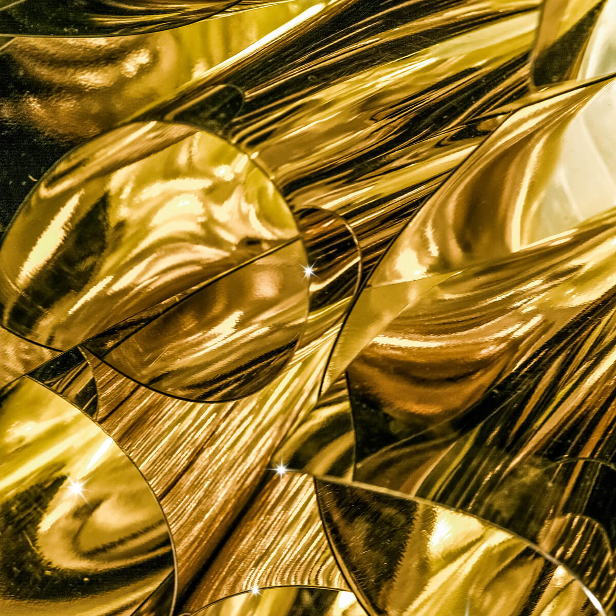 Slamp Veli Ceiling / Wall Large, gold (gold)