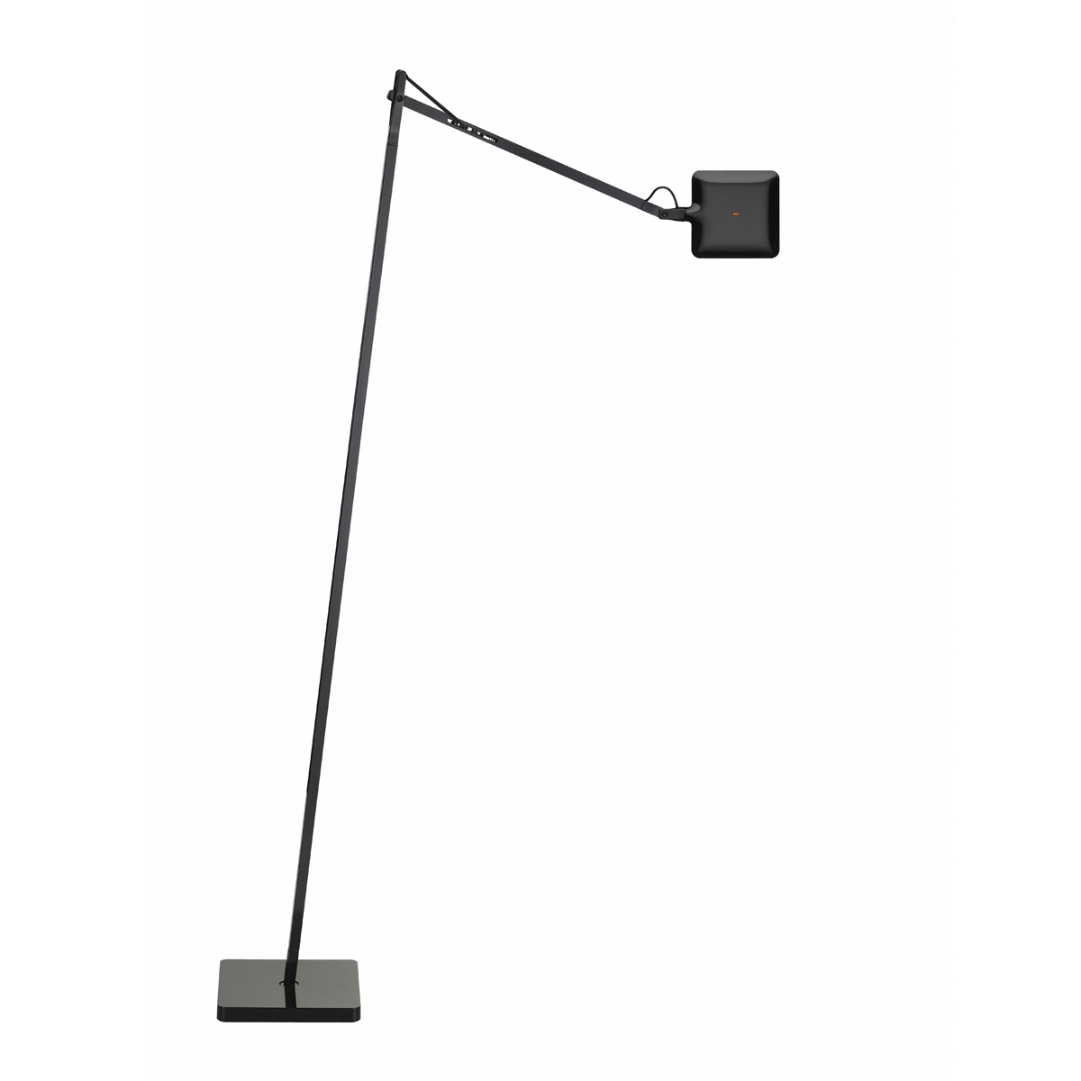 Flos Kelvin LED F Stehleuchte, schwarz glänzend