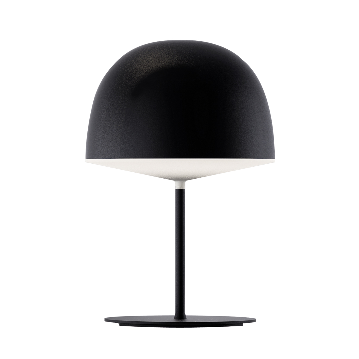 Fontana Arte Cheshire Tischleuchte, schwarz